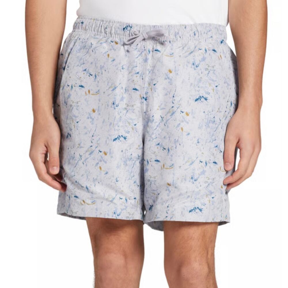 DSG‎ Men's Paint Drizzle X Twitch Allison 6 Lifestyle Shorts Light Gray Size XL